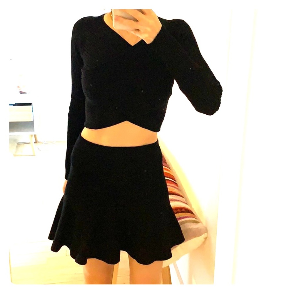 Club Monaco Sweater and Skirt Set